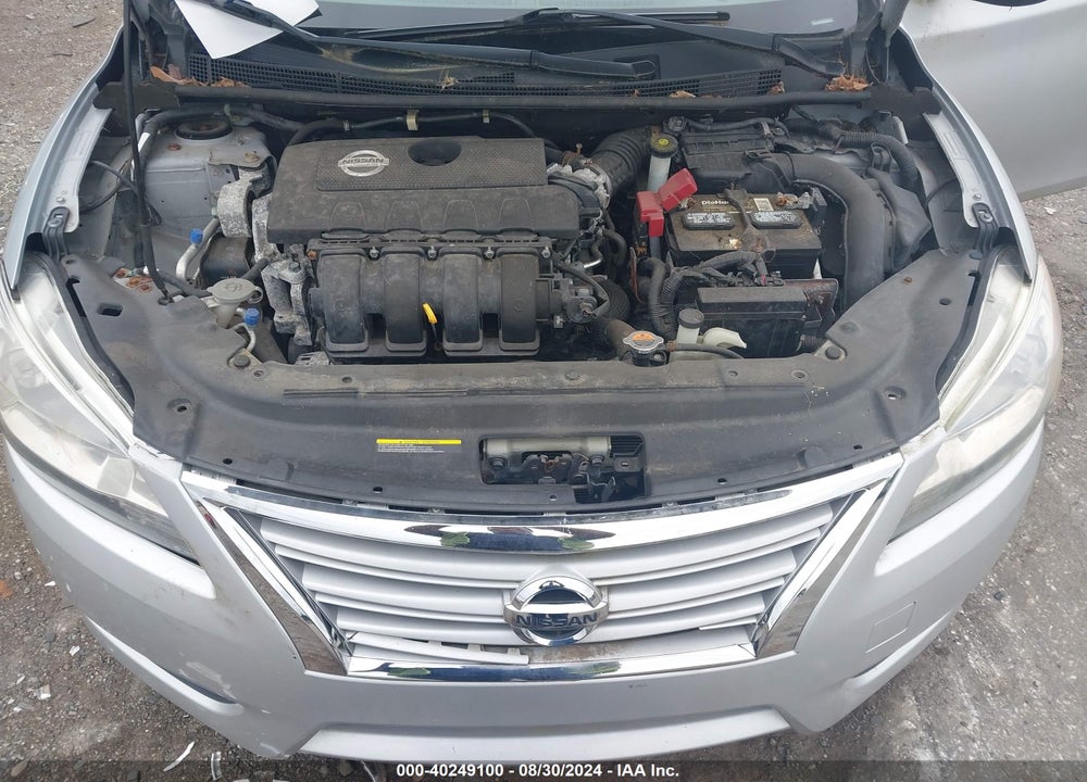 2013 NISSAN SENTRA SV VIN: 3N1AB7AP7DL779234