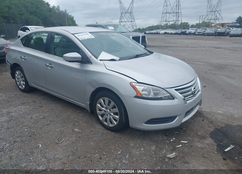 2013 NISSAN SENTRA SV VIN: 3N1AB7AP7DL779234