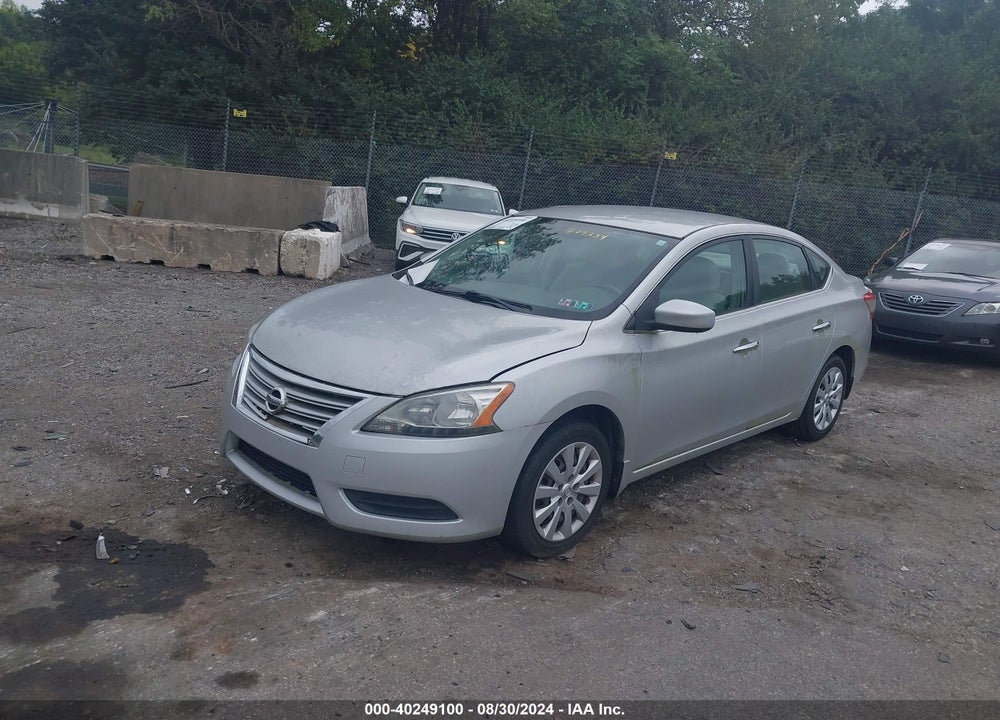 2013 NISSAN SENTRA SV VIN: 3N1AB7AP7DL779234