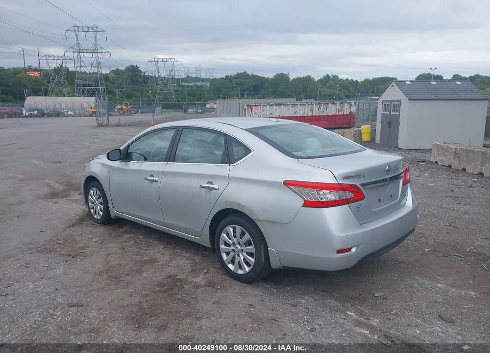 2013 NISSAN SENTRA SV VIN: 3N1AB7AP7DL779234