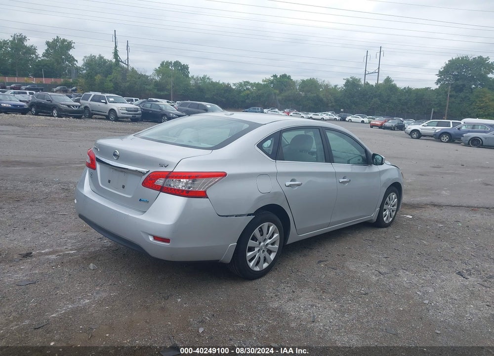 2013 NISSAN SENTRA SV VIN: 3N1AB7AP7DL779234