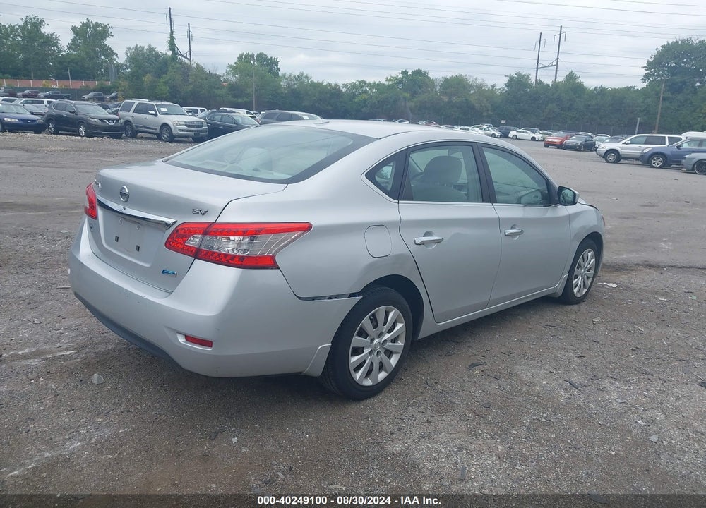 2013 NISSAN SENTRA SV VIN: 3N1AB7AP7DL779234