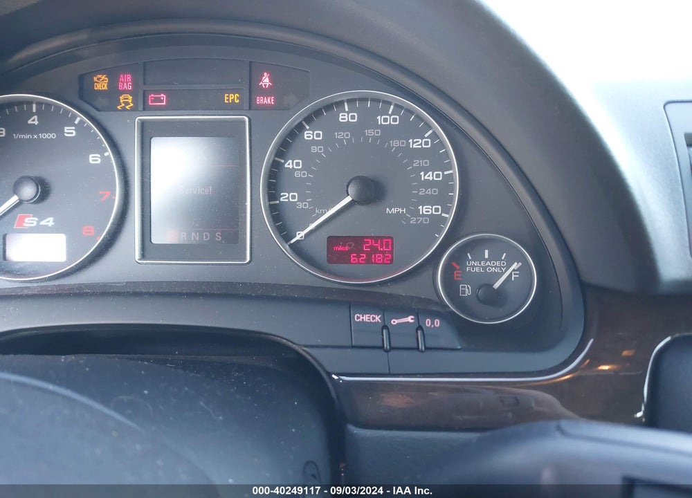 2008 AUDI S4 4.2 VIN: WAUGL78E48A158150