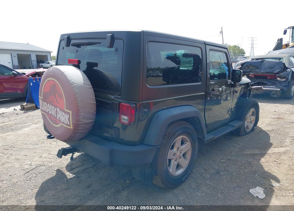 2015 ANGLER JEEP WR SPORT VIN: 1C4AJWAGXFL646332