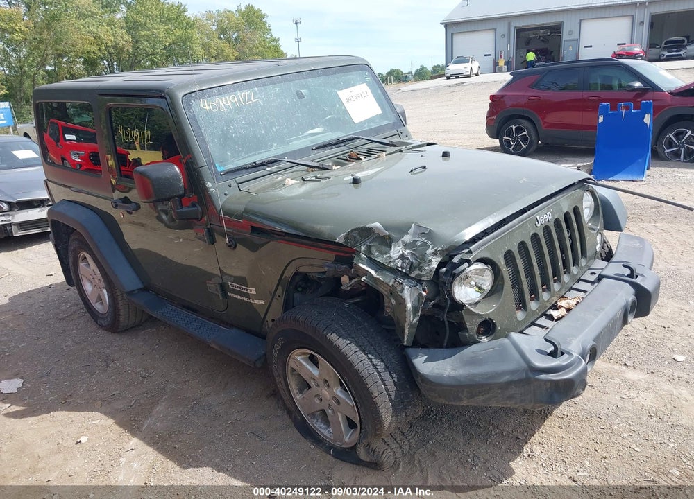 2015 ANGLER JEEP WR SPORT VIN: 1C4AJWAGXFL646332