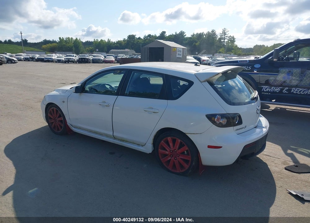 2008 MAZDA SPEED3 SPORT VIN: JM1BK34M481172376