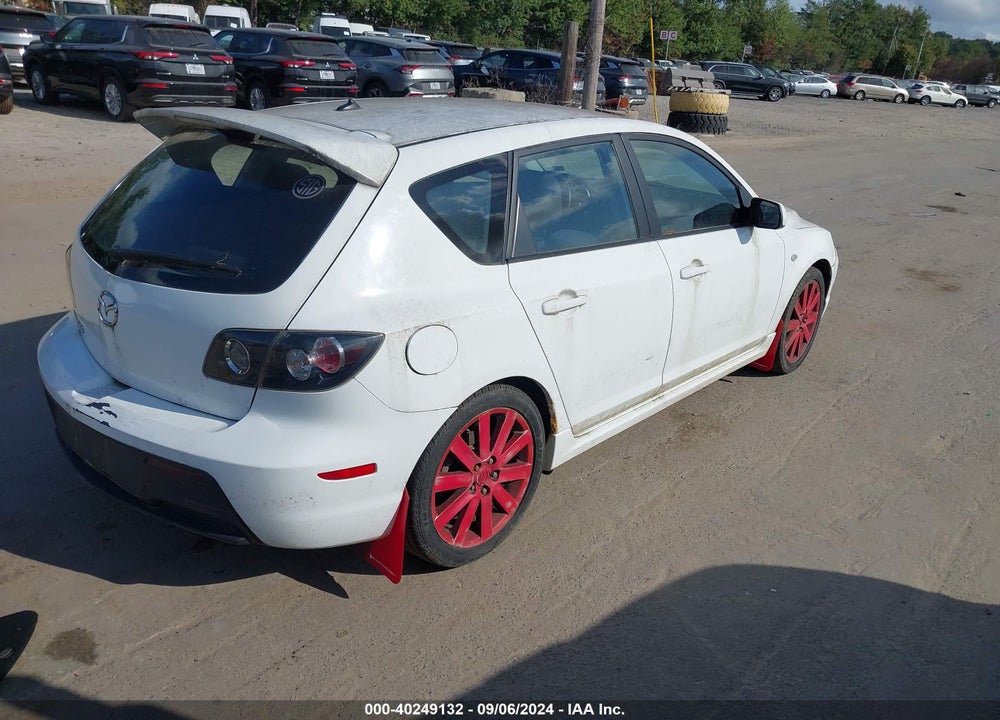 2008 MAZDA SPEED3 SPORT VIN: JM1BK34M481172376
