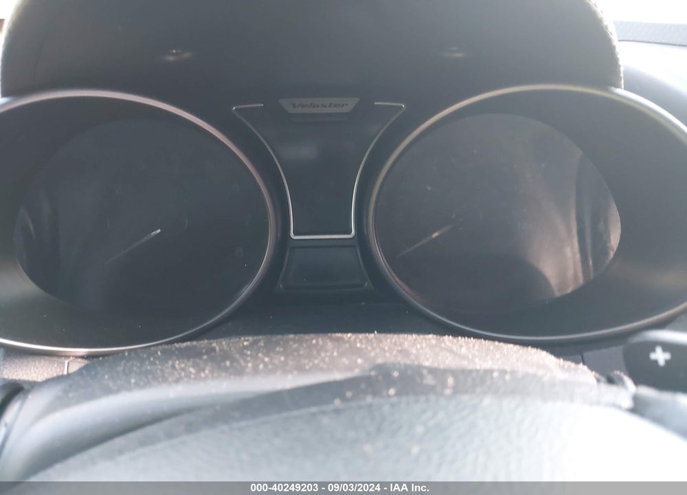 2013 HYUNDAI VELOSTER TURBO W/BLUE VIN: KMHTC6AE4DU112344