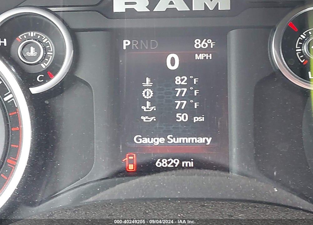 2023 RAM 2500 BIG HORN 4X4 6'4 BOX VIN: 3C6UR5DL2PG512445