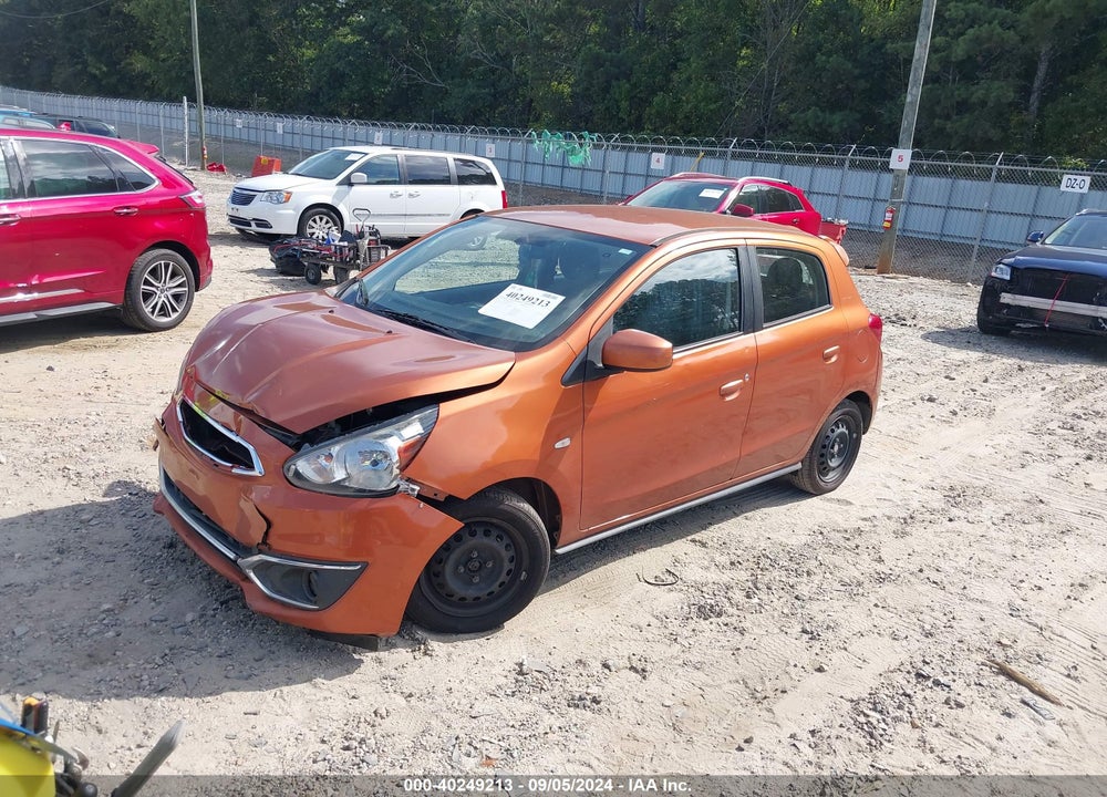 2017 MITSUBISHI MIRAGE ES VIN: ML32A3HJ7HH019441