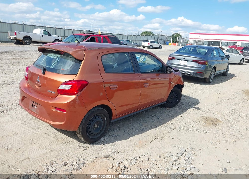 2017 MITSUBISHI MIRAGE ES VIN: ML32A3HJ7HH019441