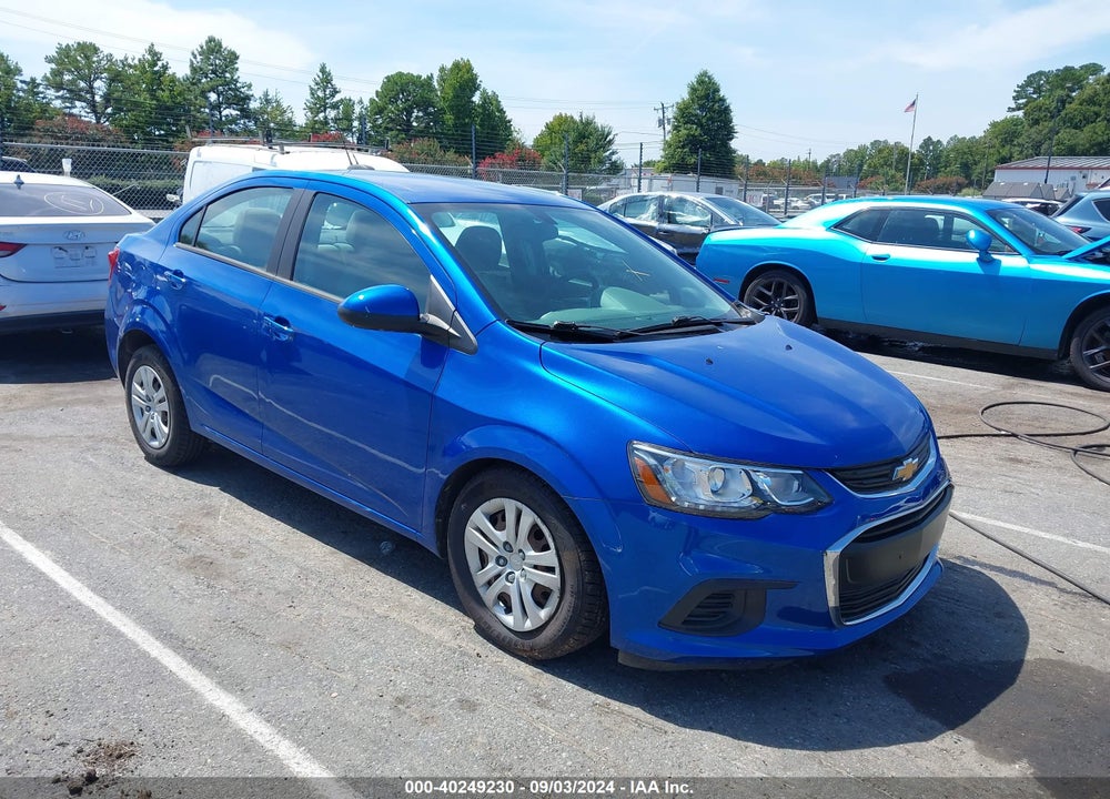 2017 CHEVROLET SONIC LS AUTO VIN: 1G1JB5SH9H4121184