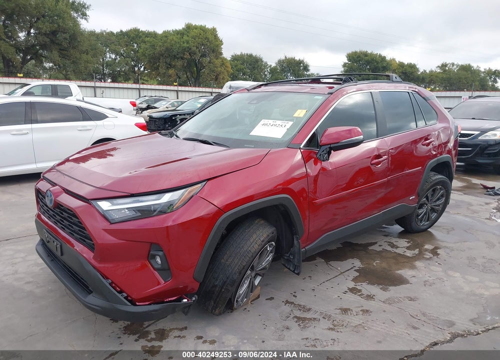 2023 TOYOTA RAV4 HYBRID XLE PREMIUM VIN: 4T3B6RFV1PU121995