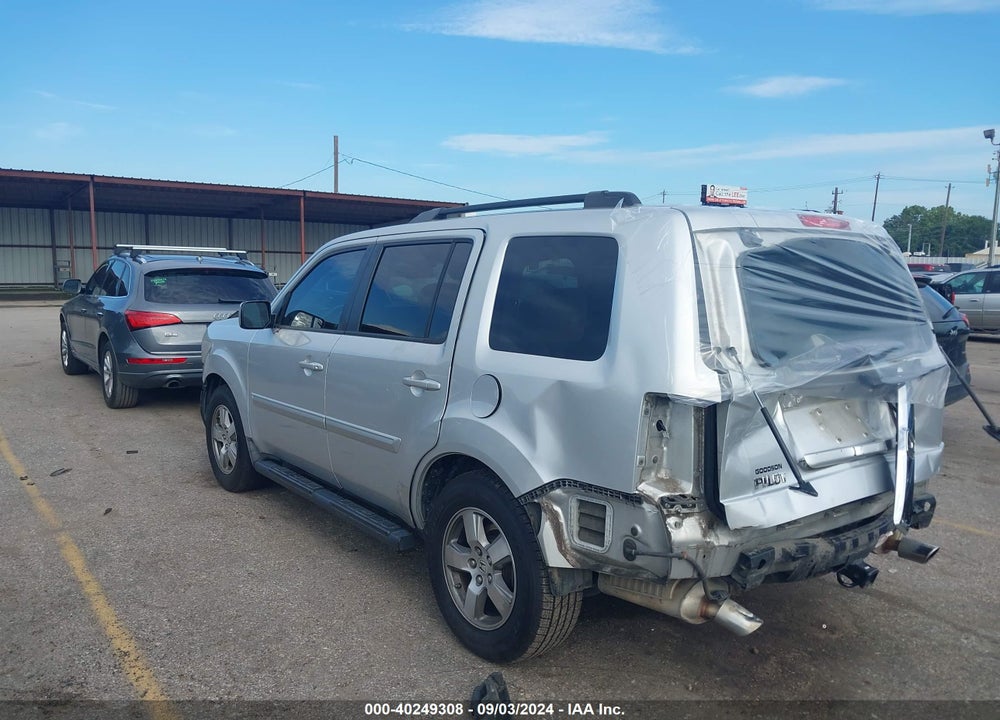 2009 HONDA PILOT EX-L VIN: 5FNYF38689B001682