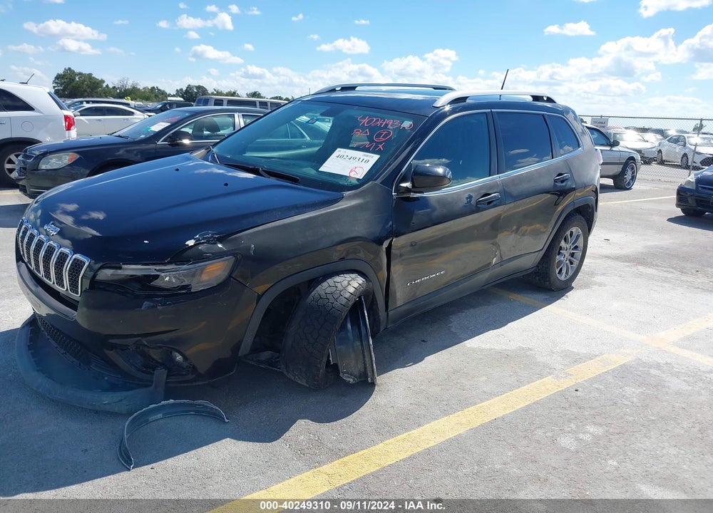 2019 JEEP CHEROKEE LATITUDE PLUS FWD VIN: 1C4PJLLB8KD301430