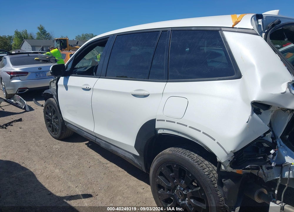 2022 HONDA PASSPORT VIN: 5FNYF8H56NB016261
