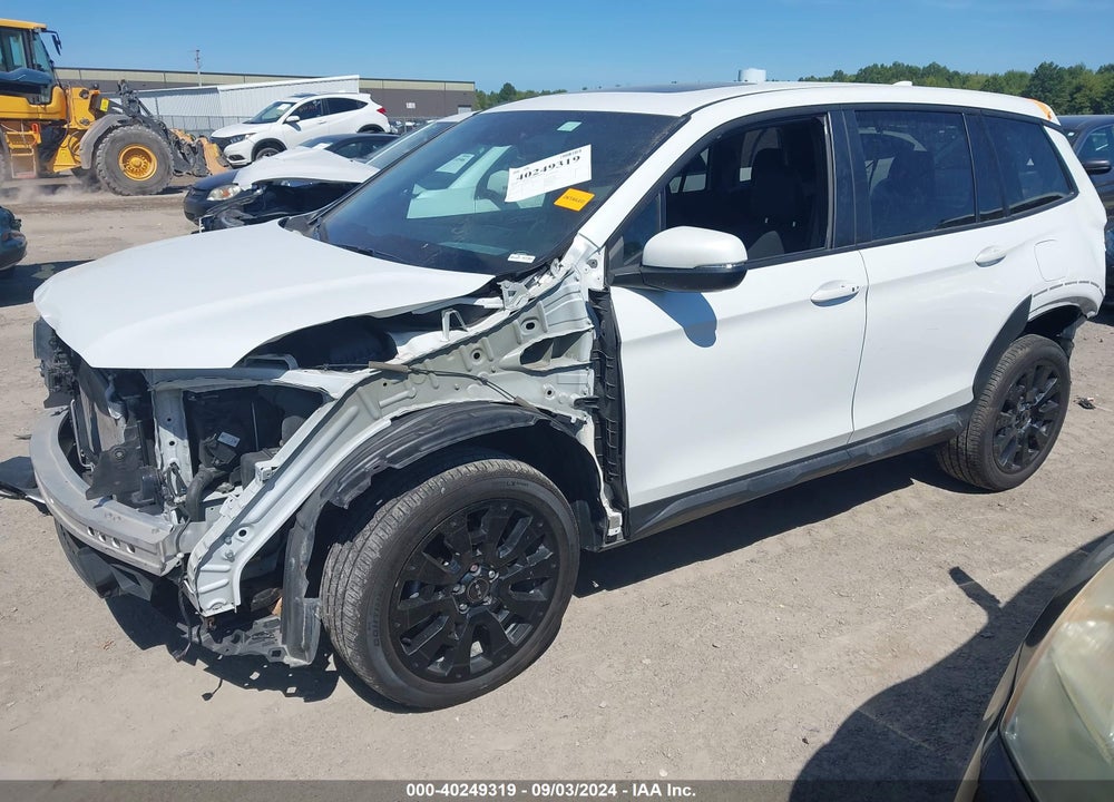 2022 HONDA PASSPORT VIN: 5FNYF8H56NB016261