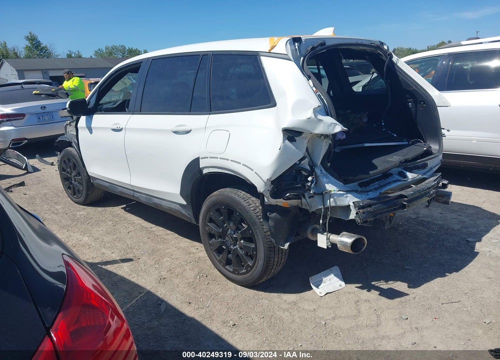 2022 HONDA PASSPORT VIN: 5FNYF8H56NB016261