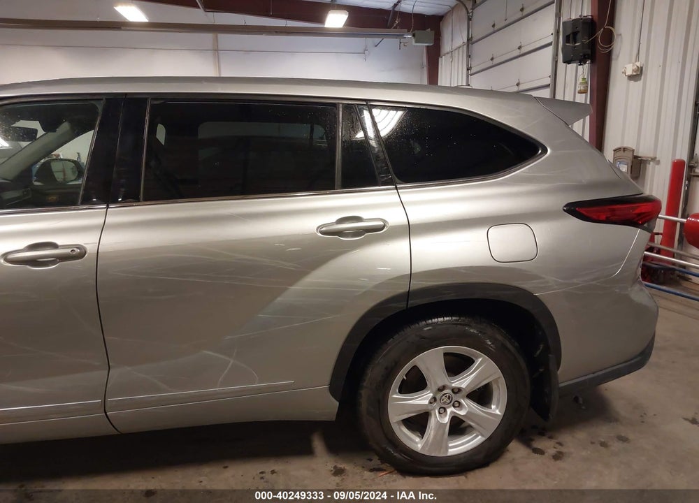 2020 TOYOTA HIGHLANDER HYBRID LE VIN: 5TDBBRCHXLS504923