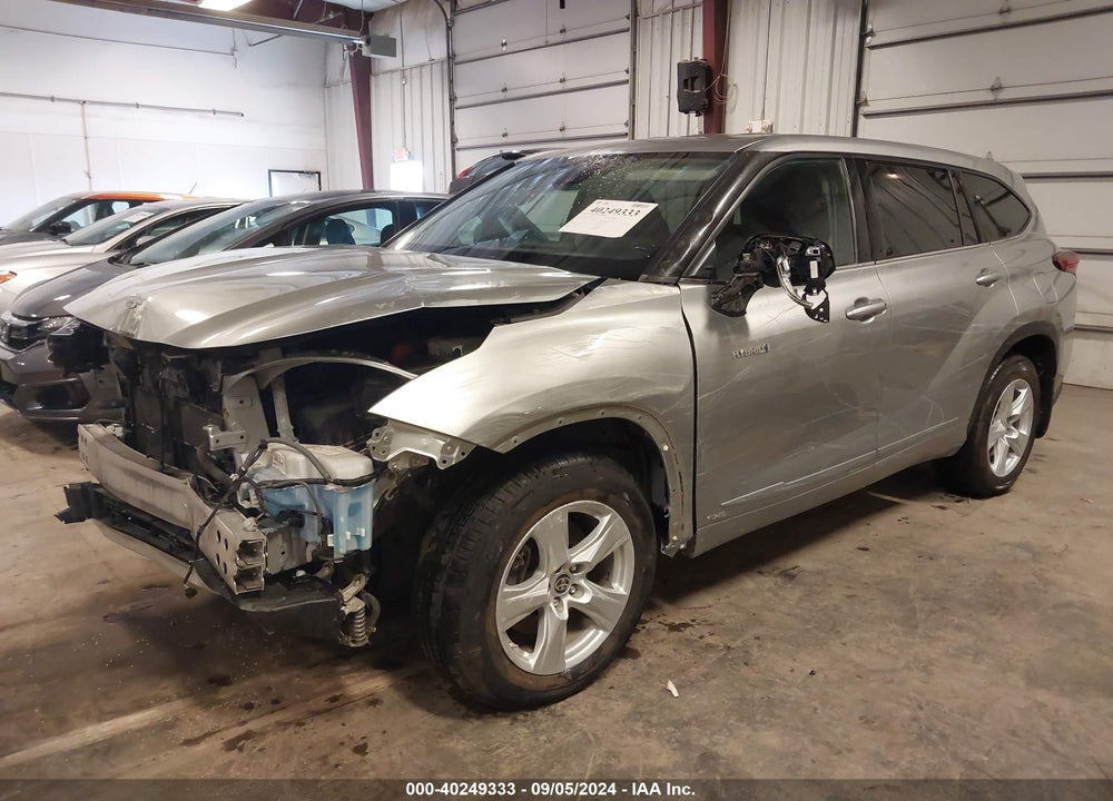 2020 TOYOTA HIGHLANDER HYBRID LE VIN: 5TDBBRCHXLS504923