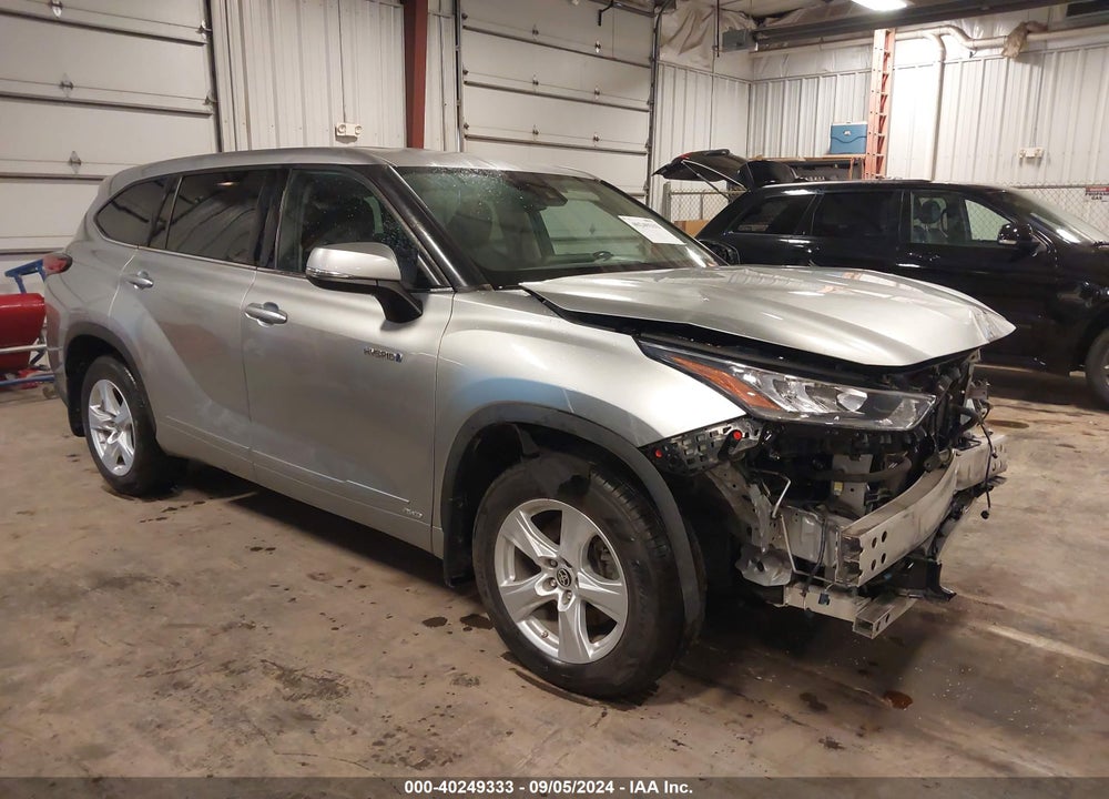 2020 TOYOTA HIGHLANDER HYBRID LE VIN: 5TDBBRCHXLS504923