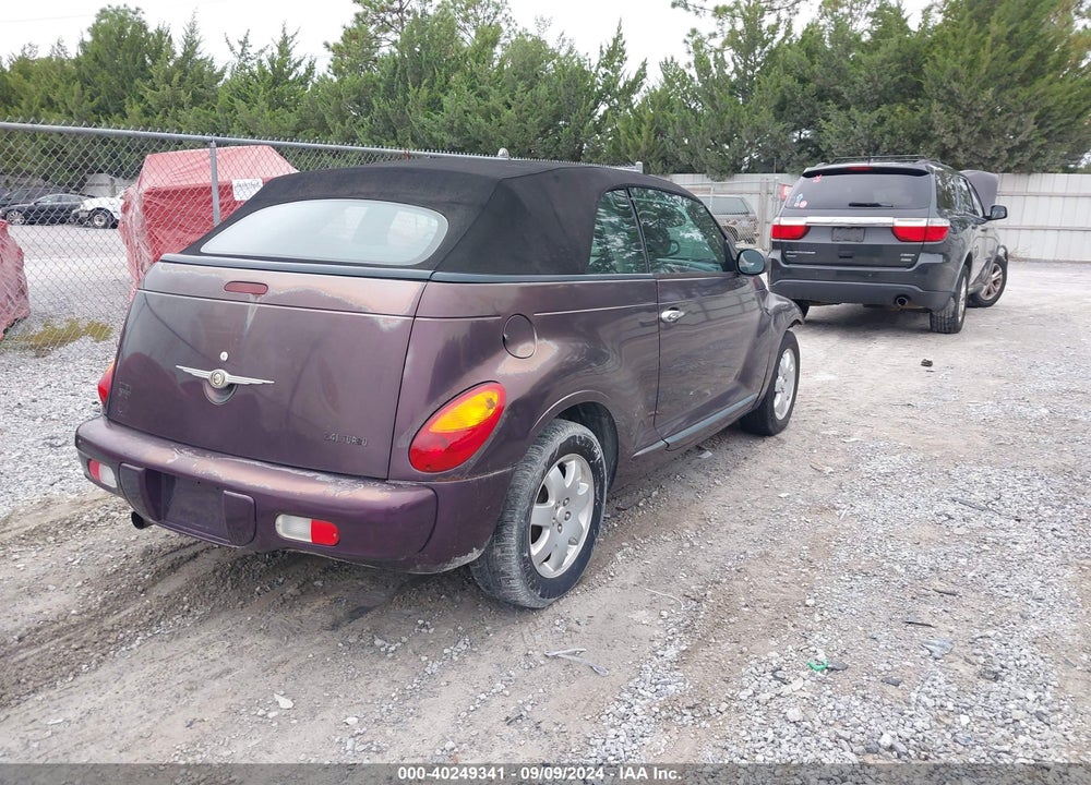 2005 CHRYSLER PT CRUISER VIN: 3C3EY55E35T626317