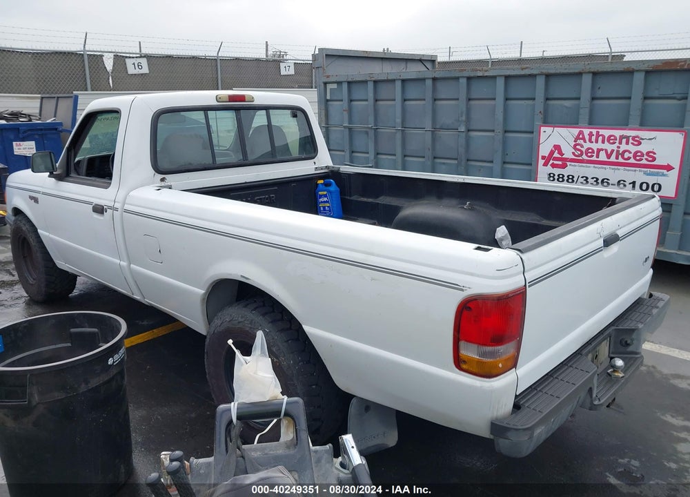 1993 FORD RANGER VIN: 1FTCR10X9PPB74222