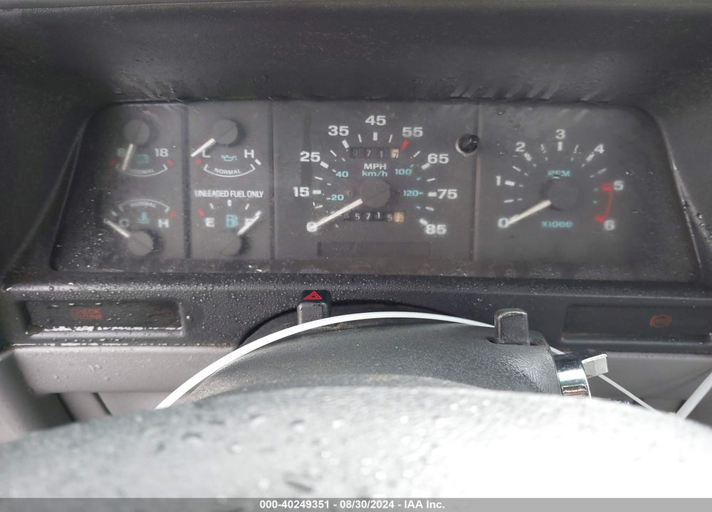 1993 FORD RANGER VIN: 1FTCR10X9PPB74222