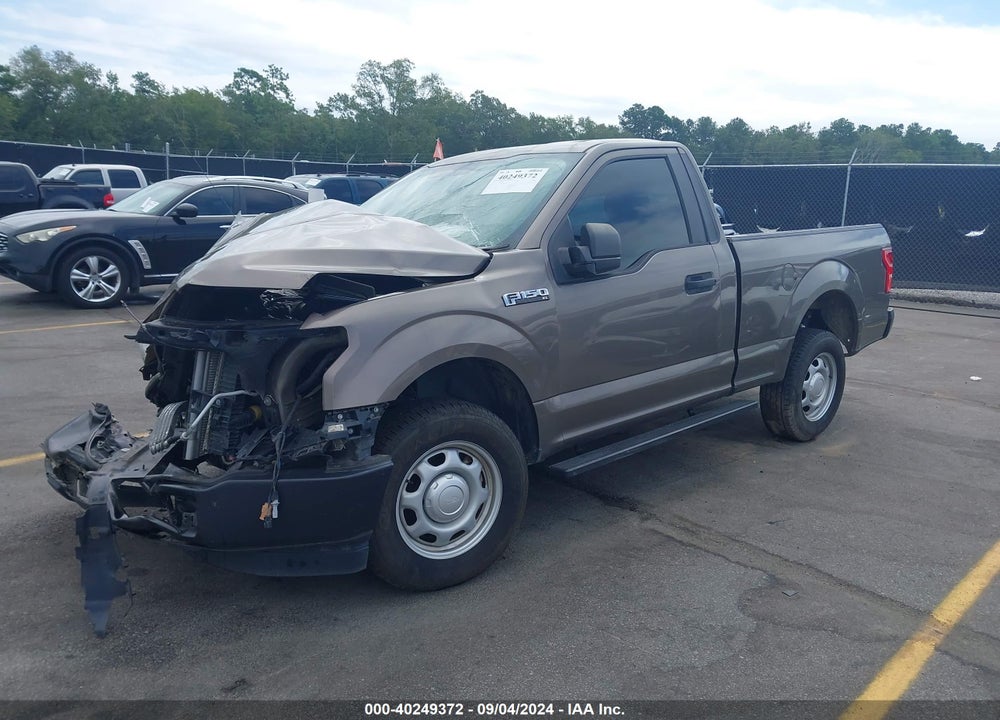 2018 FORD F-150 XL VIN: 1FTMF1CB9JFE01483