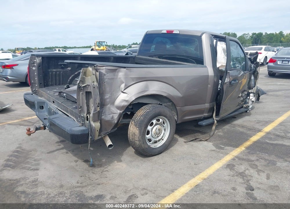 2018 FORD F-150 XL VIN: 1FTMF1CB9JFE01483