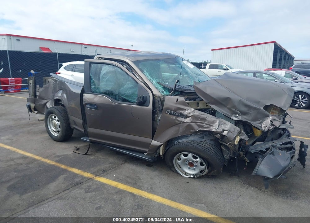 2018 FORD F-150 XL VIN: 1FTMF1CB9JFE01483