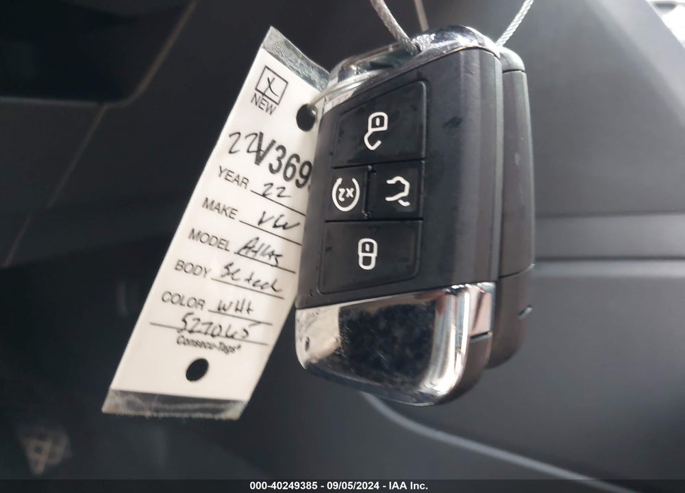 2022 VOLKSWAGEN ATLAS 3.6L V6 SE W/TECHNOLOGY VIN: 1V2WR2CA3NC527065