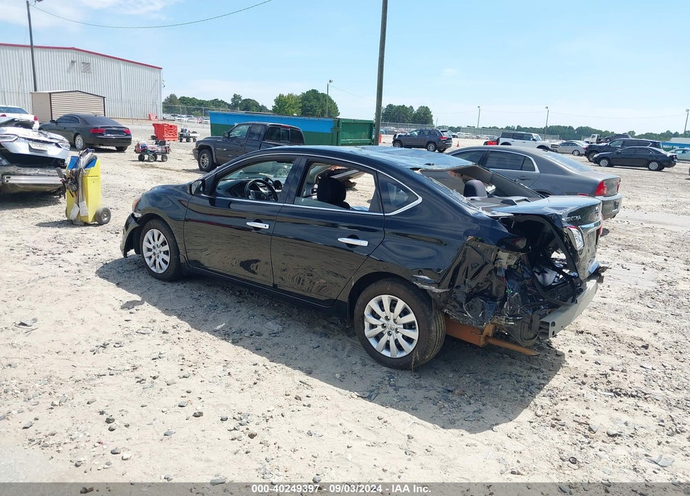 2015 NISSAN SENTRA SV VIN: 3N1AB7APXFY340910