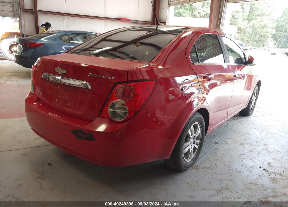 2012 CHEVROLET SONIC 2LT VIN: 1G1JC5SH1C4144416