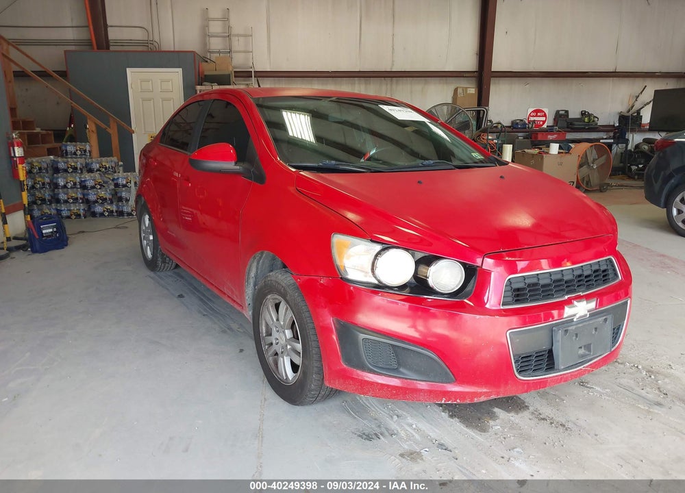 2012 CHEVROLET SONIC 2LT VIN: 1G1JC5SH1C4144416