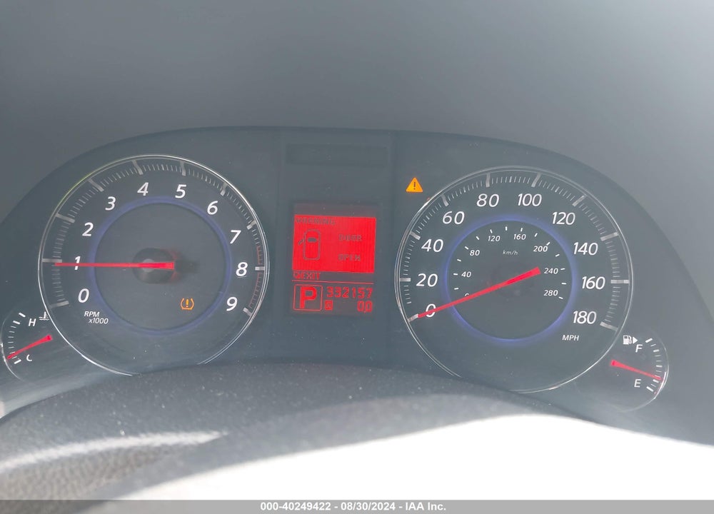 2009 INFINITI FX35 VIN: JNRAS18W89M157715
