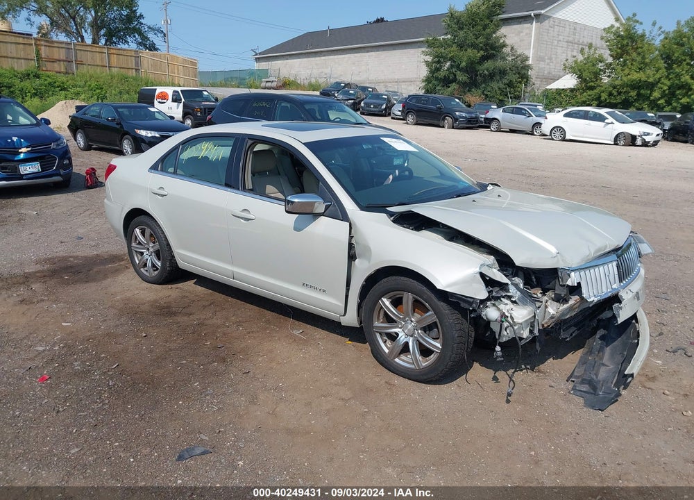 2006 LINCOLN ZEPHYR VIN: 3LNHM26106R615445