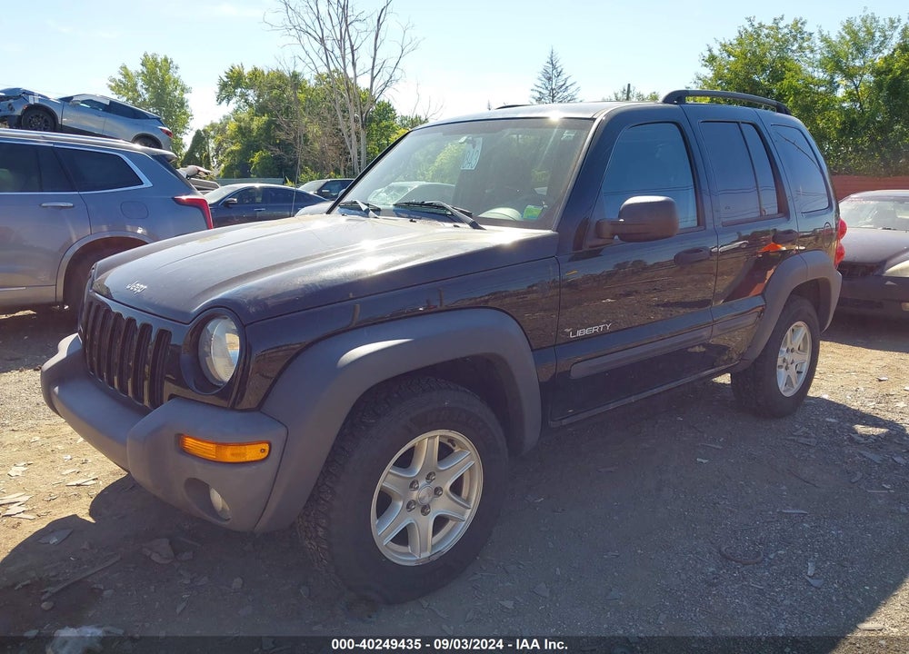 2004 JEEP LIBERTY SPORT VIN: 1J4GL48K74W266549
