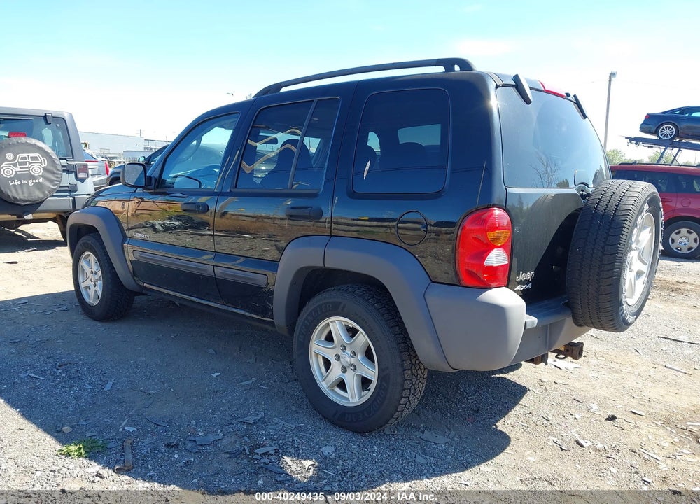 2004 JEEP LIBERTY SPORT VIN: 1J4GL48K74W266549