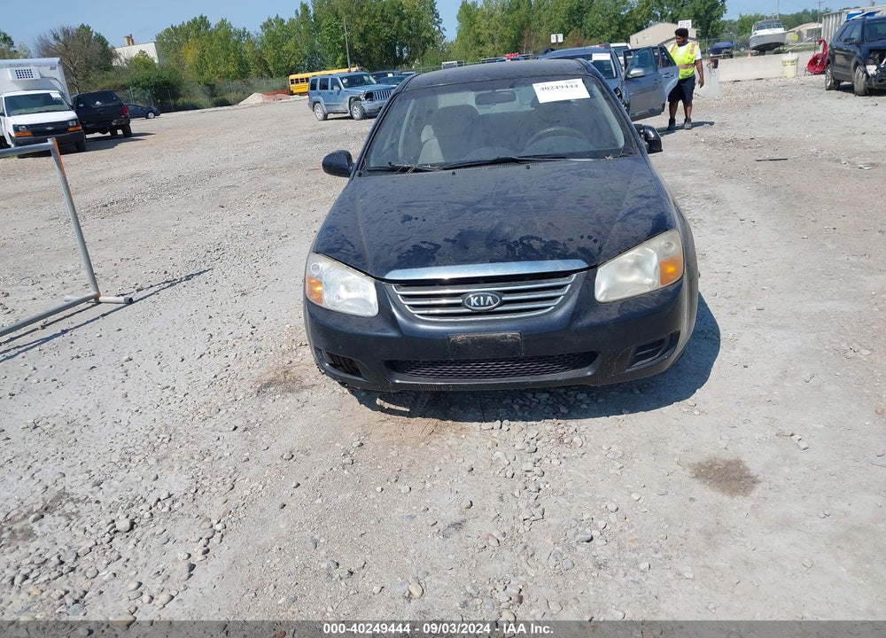 2008 KIA SPECTRA VIN: KNAFE121285565465