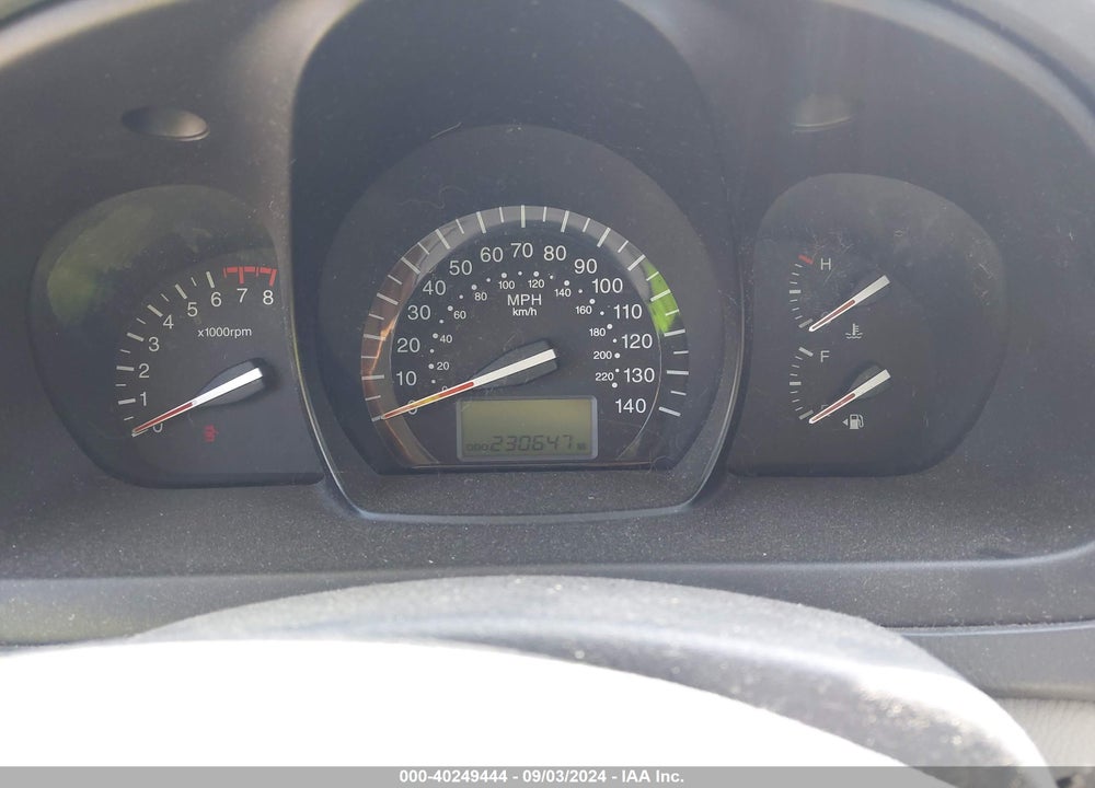 2008 KIA SPECTRA VIN: KNAFE121285565465