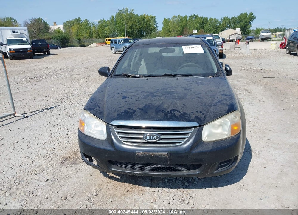 2008 KIA SPECTRA VIN: KNAFE121285565465