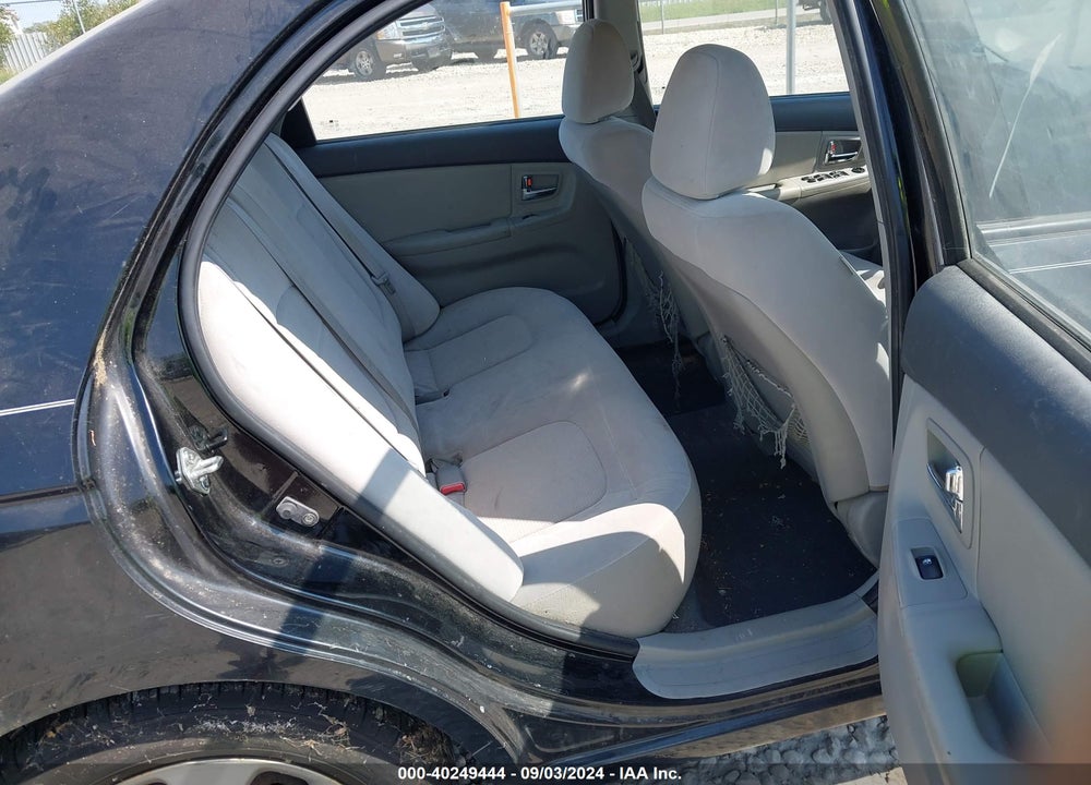 2008 KIA SPECTRA VIN: KNAFE121285565465
