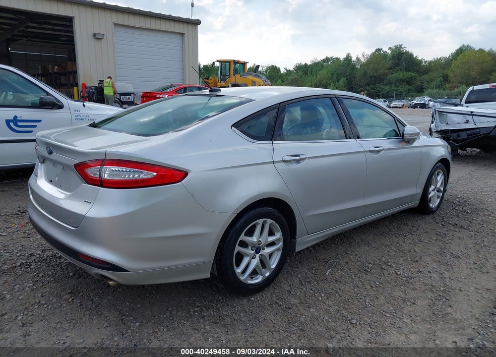 2014 FORD FUSION SE VIN: 3FA6P0H75ER389044