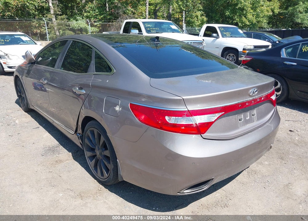 2013 HYUNDAI AZERA VIN: KMHFH4JG5DA212278