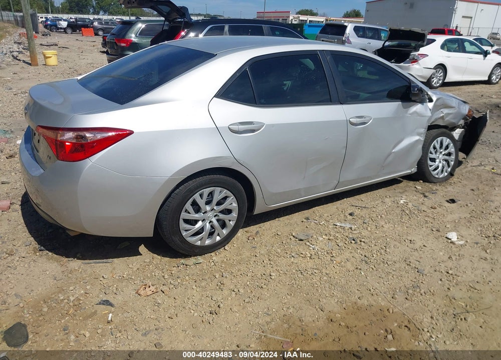 2019 TOYOTA COROLLA LE VIN: 5YFBURHE4KP947939