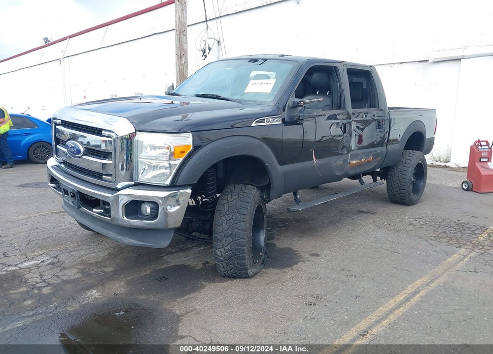 2011 FORD F-350 LARIAT VIN: 1FT8W3BT7BEA21282