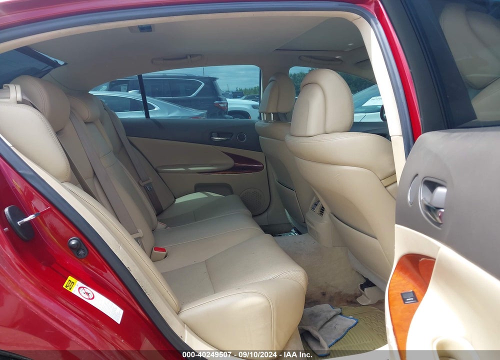 2007 LEXUS GS 350 VIN: JTHCE96S170008239