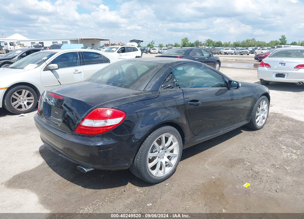 2006 MERCEDES-BENZ SLK 350 VIN: WDBWK56F36F094554
