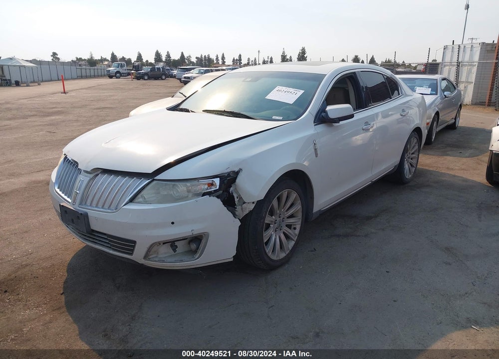 2009 LINCOLN MKS VIN: 1LNHM93R39G619312
